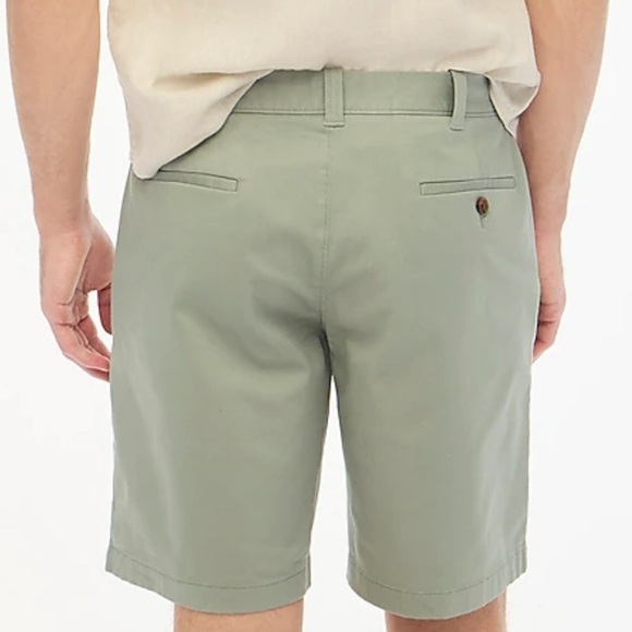 J crew quarry green 9" flex chino short - Picture 3 of 4